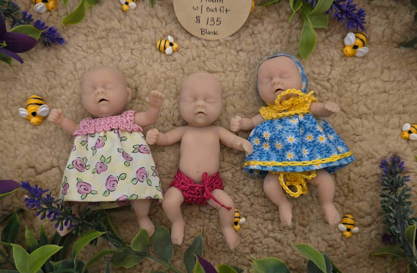 BLANK Full Bodied Silicone Robin