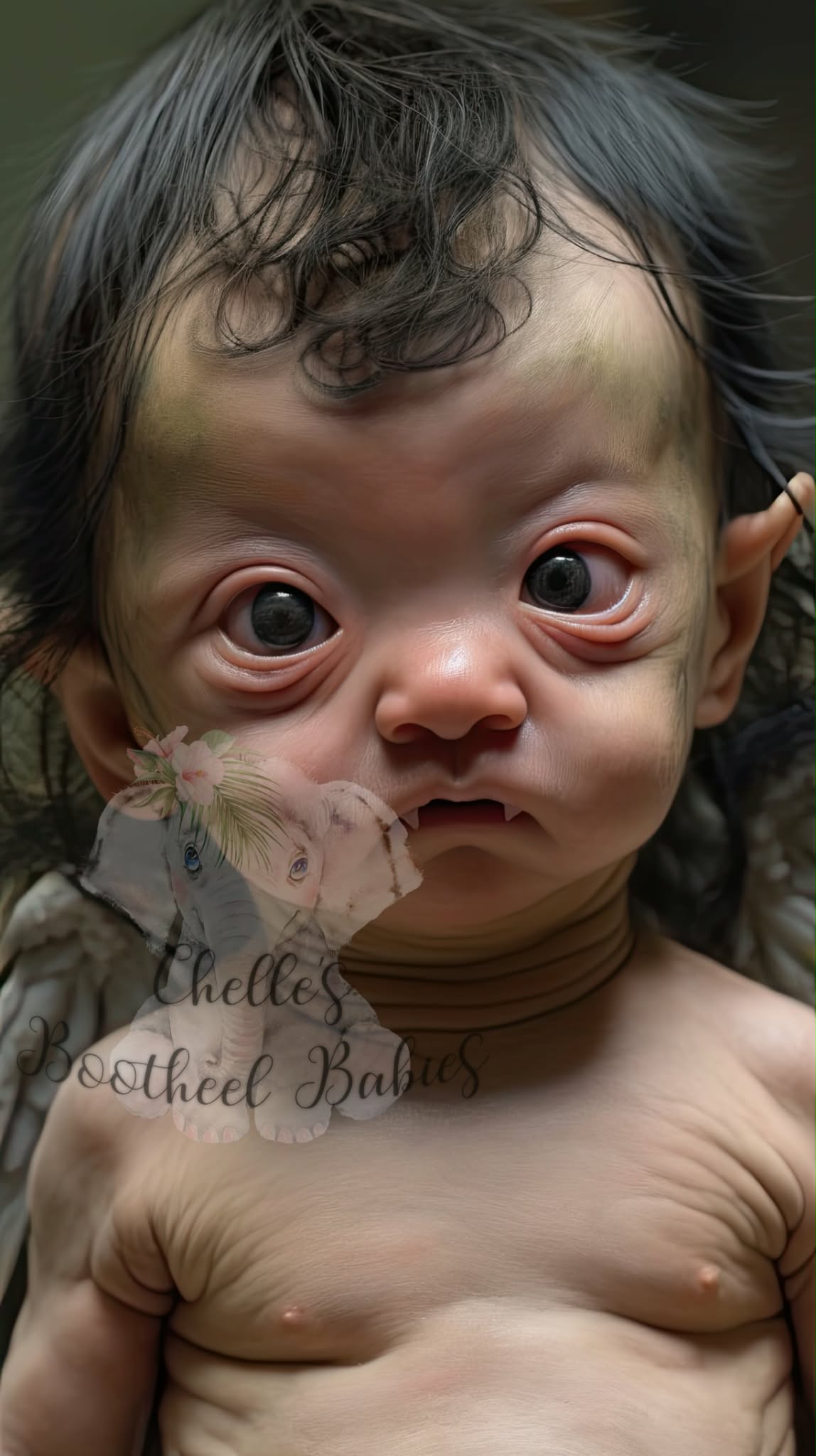 Full Bodied Vampling Silicone "My Precious Gilbert" (BLANK KIT W/Resin Teeth)