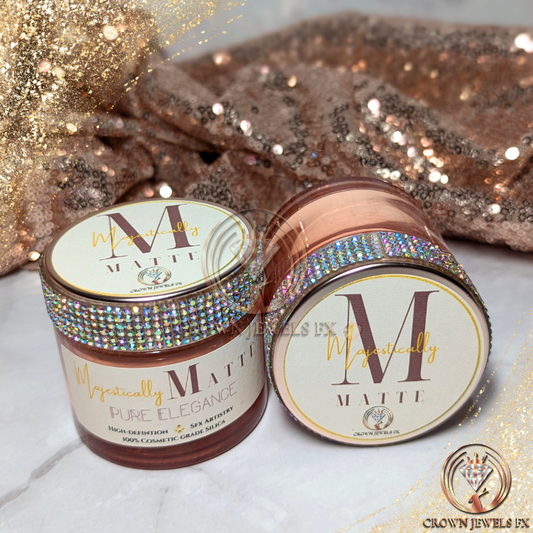 Exclusive Majestically Matte Powder – 2 Oz Glass Jar
