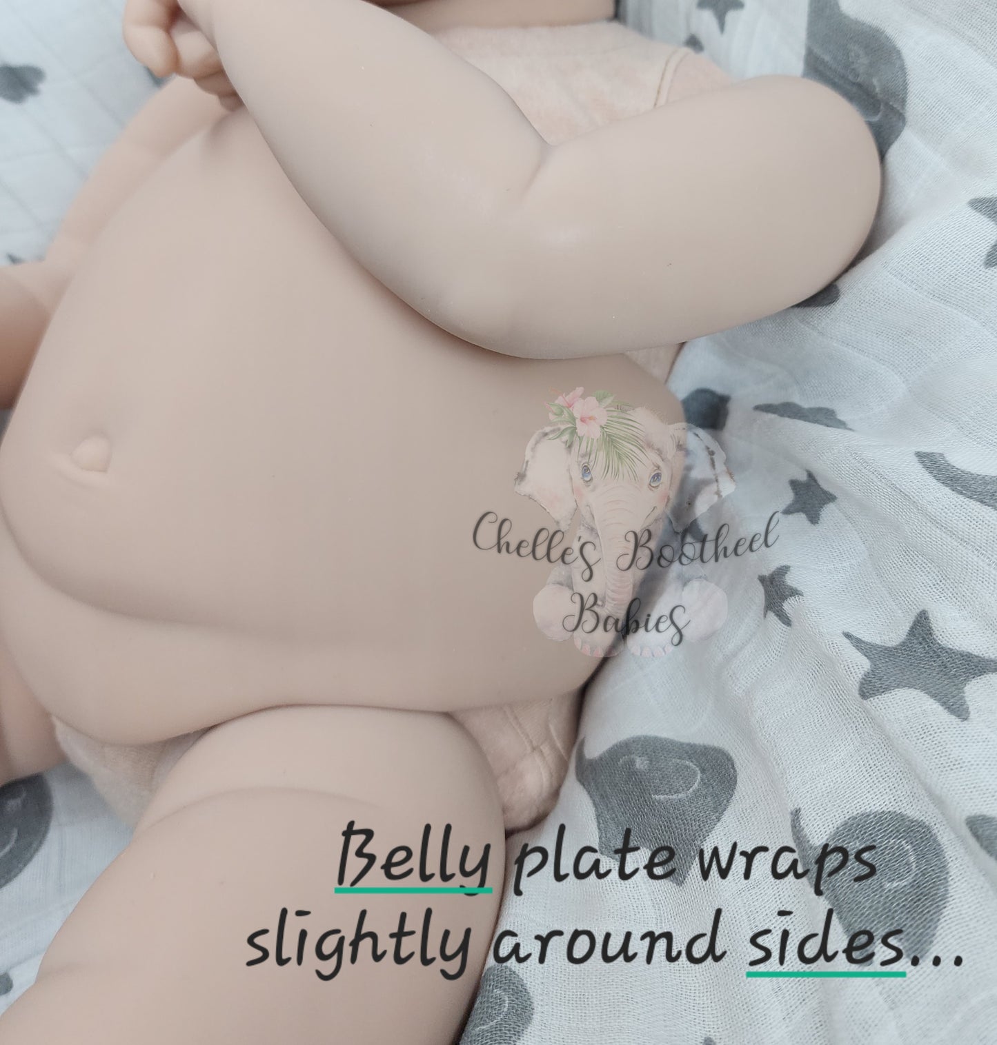 Belly Plate for Goddess/River Partial Silicone Kits