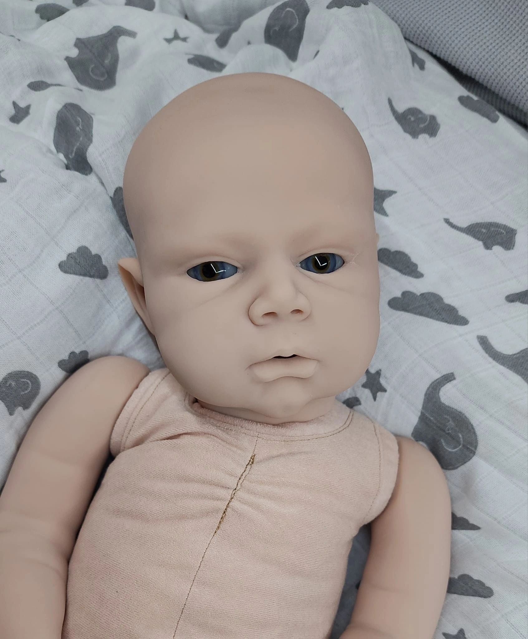 Partial silicone baby clearance doll